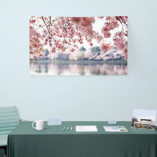 Cherry Blossoms Banner (Messeveranstaltung)