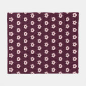 Cherry Blossoms Blanket Fleecedecke (Vorderseite (Horizontal))