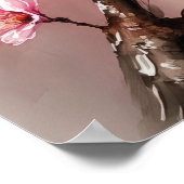 Cherry Blossoms Blume Art Print Poster (Ecke)