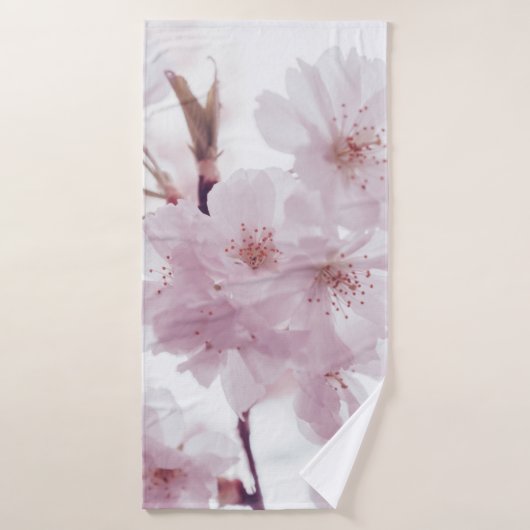 CHERRY BLOSSOMS-BLUME BADEHANDTUCH (Badehandtuch)
