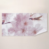 CHERRY BLOSSOMS-BLUME BADEHANDTUCH (Badehandtuch)