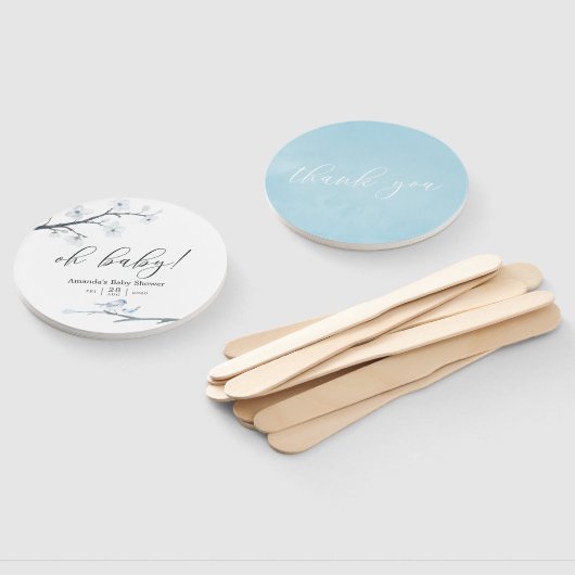 Cherry Blossoms Blumenbaby-Dusche Fächer (Non-assembled)