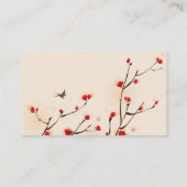 Cherry Blossoms Blumenzwiebelinformationen Begleitkarte (Rückseite)