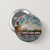 Cherry Blossoms Button (Vorne & Hinten)
