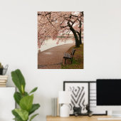 Cherry Blossoms Canvas Print Poster (Heimbüro)