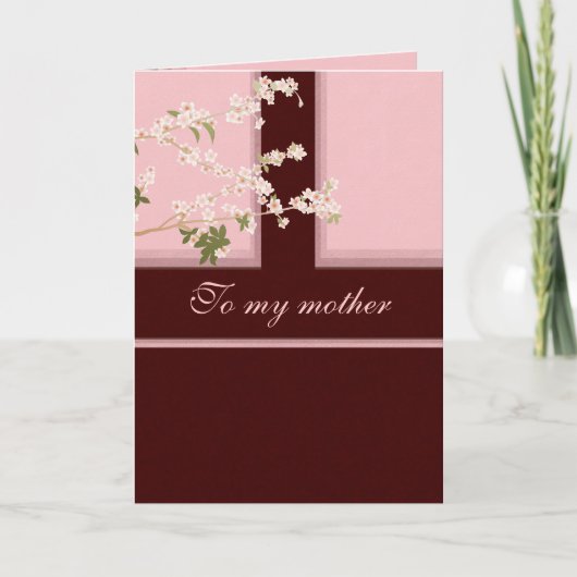 Cherry Blossoms Card Karte (Vorderseite)
