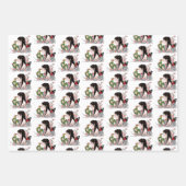 Cherry Blossoms Fairy Dragon Friendship Geschenkpapier Set (Vorderseite)