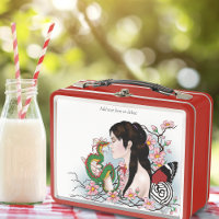 Cherry Blossoms Fairy Dragon Friendship