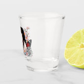 Cherry Blossoms Fairy Dragon Friendship Schnapsglas (Rechts)