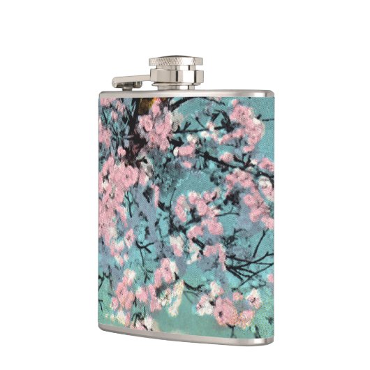 Cherry Blossoms Flask Flachmann (Links)