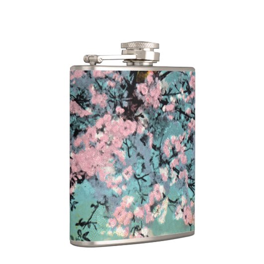Cherry Blossoms Flask Flachmann (Rechts)