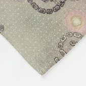 Cherry Blossoms Fleece Blanket (Ecke)