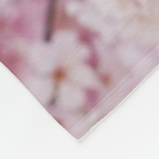 Cherry Blossoms Fleecedecke (Ecke)