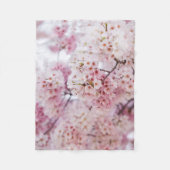 Cherry Blossoms Fleecedecke (Vorderseite)