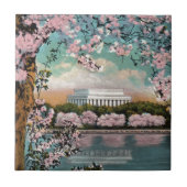 Cherry Blossoms Fliese (Vorderseite)