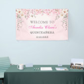 Cherry Blossoms Floral 16 . Geburtstag Geburtstag Banner (Messeveranstaltung)