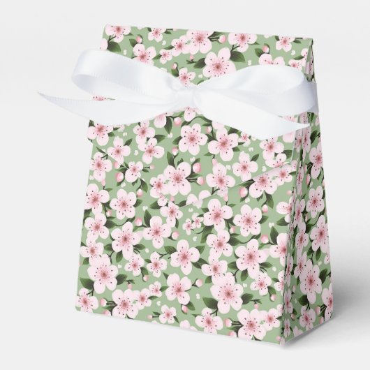 Cherry Blossoms floral Geschenkschachtel (Vorderseite)