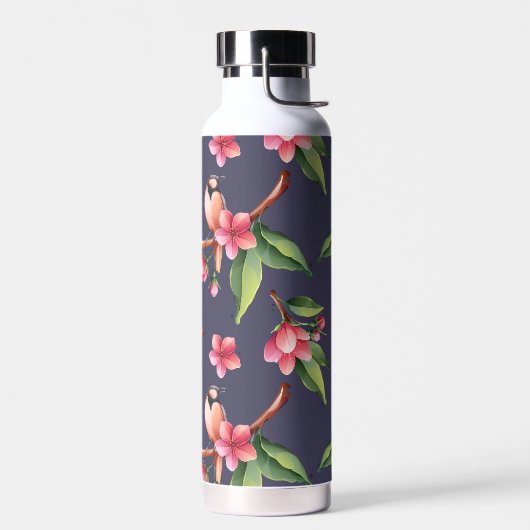 Cherry Blossoms floral Trinkflasche (Links)