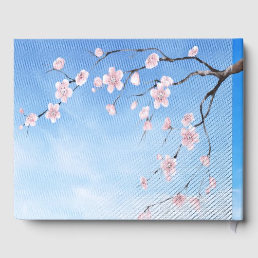 Cherry Blossoms Gästebuch (Rückseite)