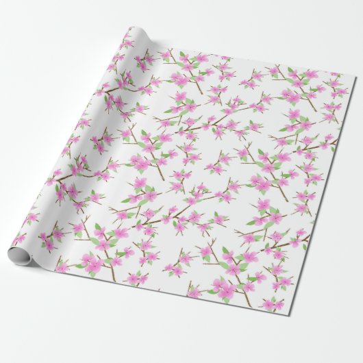 Cherry Blossoms Geschenkpapier (Ungerollt)