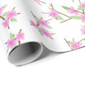 Cherry Blossoms Geschenkpapier (Rolleneckpunkt)