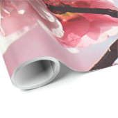 Cherry Blossoms Geschenkpapier (Rolleneckpunkt)