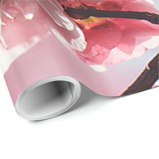 Cherry Blossoms Geschenkpapier (Rolleneckpunkt)