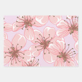 Cherry Blossoms Geschenkpapier Set (Vorderseite 2)