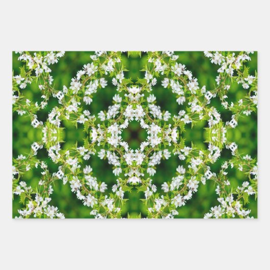 Cherry Blossoms Geschenkpapier Set (Vorderseite)