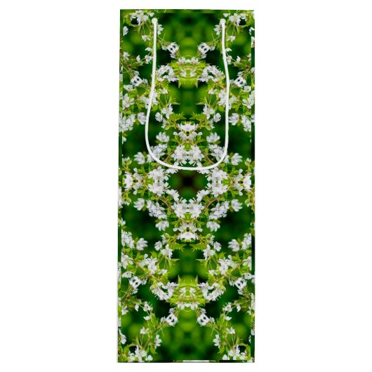 Cherry Blossoms Geschenktüte Für Weinflaschen (Vorderseite)