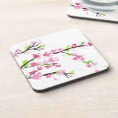 Cherry Blossoms Getränkeuntersetzer (Linke Seite)