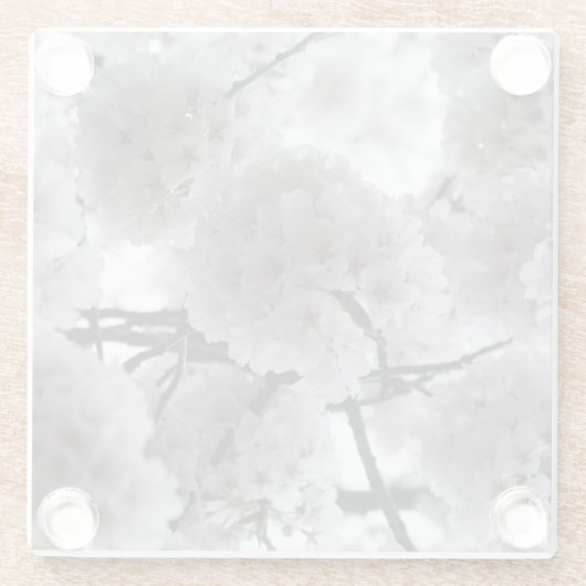 Cherry Blossoms Glasuntersetzer (Rückseite)