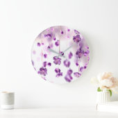 Cherry Blossoms Große Wanduhr (Zuhause)