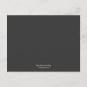 Cherry Blossoms Hochzeitskarte Begleitkarte (Rückseite)