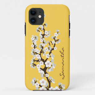 Cherry Blossoms iPhone 5 Case-Mate (gelb) Case-Mate iPhone Hülle