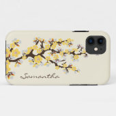 Cherry Blossoms iPhone 5 Case-Mate (gelb) Hülle (Rückseite (Horizontal))