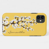 Cherry Blossoms iPhone 5 Case-Mate (gelb) Hülle (Rückseite (Horizontal))