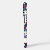 Cherry Blossoms Japanese Sakura Monogrammed Case-Mate iPhone Hülle (Rückseite / Links)