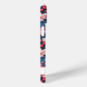 Cherry Blossoms Japanese Sakura Monogrammed Case-Mate iPhone Hülle (Rückseite / Rechts)