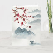 Cherry Blossoms Karte (Vorderseite)