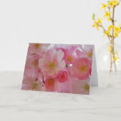 Cherry Blossoms Karte (Gelbe Blume)