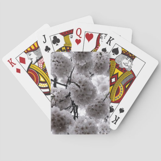 Cherry Blossoms Klassische Spielkarten (Rückseite)