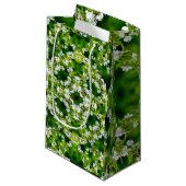 Cherry Blossoms Kleine Geschenktüte (Vorderseite Schrägansicht)