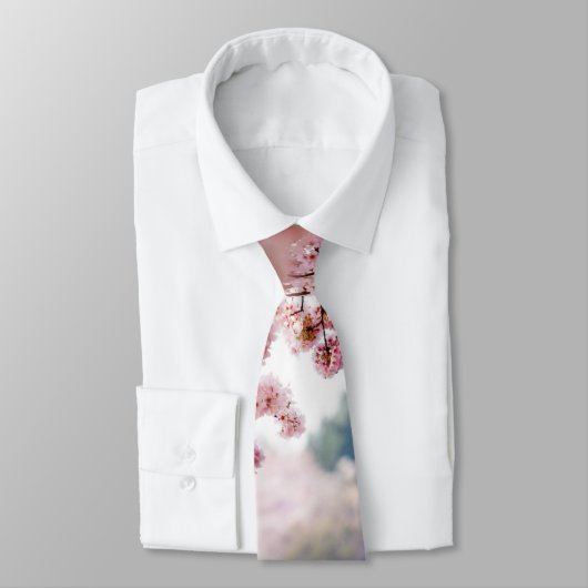 Cherry Blossoms Krawatte (Gebunden)