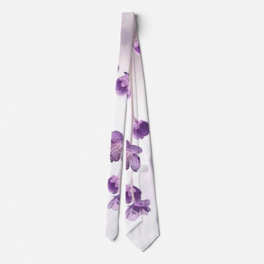 Cherry Blossoms Krawatte (Rückseite)