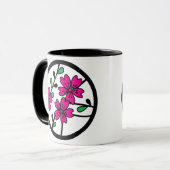 CHERRY BLOSSOMS - Kreis Tasse (Vorderseite Links)