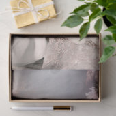 Cherry Blossoms Lady in weißem Portrait Art Seidenpapier (Geschenk)