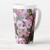 Cherry Blossoms Latte Tasse (Rechte Ecke)
