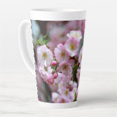 Cherry Blossoms Latte Tasse (Linke Ecke)