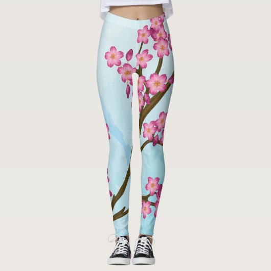 Cherry Blossoms Leggings (Vorderseite)